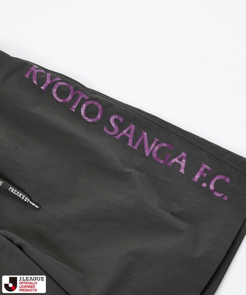 FREAK'S STORE(フリークスストア)の「J.LEAGUE×FREAK'S STORE 別注 SUPPORTERS NYLON SHORTS【京都サンガF.C.】(その他パンツ・メンズ・チャコールグレー/ブラック・LARGE/MEDIUM/SMALL)」の7枚目の写真