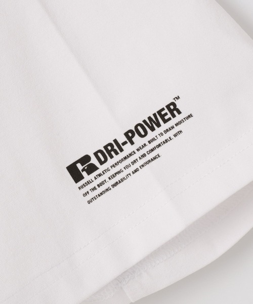 Russell Athletic（ラッセルアスレティック）の「【RUSSELL ATHLETIC】別注Dri-PowerTシャツ[吸水速乾・シワ軽減]（Tシャツ/カットソー・メンズ・グレー/ホワイト/チャコール・LARGE/MEDIUM）」の12枚目の写真