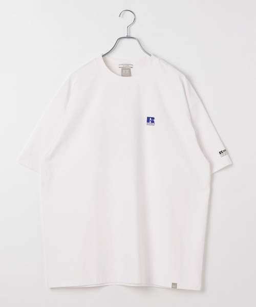 Russell Athletic（ラッセルアスレティック）の「【RUSSELL ATHLETIC】別注Dri-PowerTシャツ[吸水速乾・シワ軽減]（Tシャツ/カットソー・メンズ・グレー/ホワイト/チャコール・LARGE/MEDIUM）」の8枚目の写真