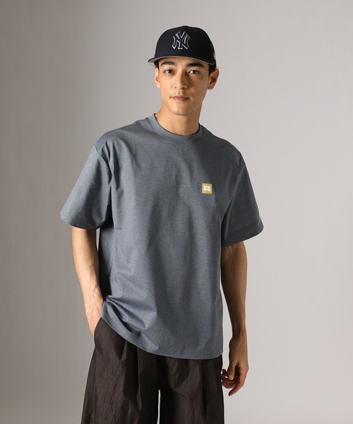 Russell Athletic（ラッセルアスレティック）の「【RUSSELL ATHLETIC】別注Dri-PowerTシャツ[吸水速乾・シワ軽減]（Tシャツ/カットソー・メンズ・グレー/ホワイト/チャコール・LARGE/MEDIUM）」の19枚目の写真