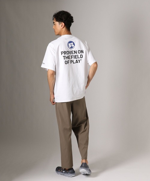 Russell Athletic（ラッセルアスレティック）の「【RUSSELL ATHLETIC】別注Dri-PowerTシャツ[吸水速乾・シワ軽減]（Tシャツ/カットソー・メンズ・グレー/ホワイト/チャコール・LARGE/MEDIUM）」の5枚目の写真