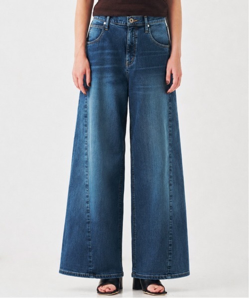 PUBLIC TOKYO(パブリックトウキョウ)の「【2026新作】PUBLICDENIM COOL WIDE(デニムパンツ・レディース・ホワイト/ライトブルー・1/2/3)」の6枚目の写真