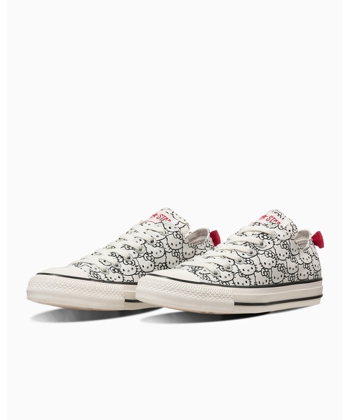 CONVERSE ALL STAR(コンバースオールスター)の「ALL STAR OX / HELLO KITTY / オールスター OX / ハローキティ(スニーカー・レディース・ホワイト・3/3.5/4/4.5/5/5.5/6.5/7/7.5)」の1枚目の写真