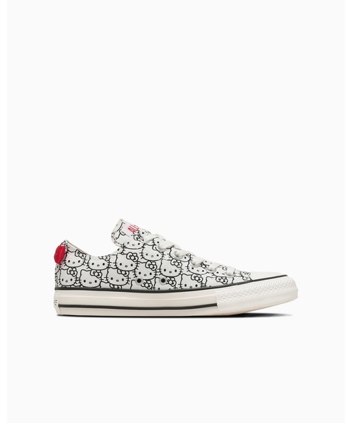 CONVERSE ALL STAR(コンバースオールスター)の「ALL STAR OX / HELLO KITTY / オールスター OX / ハローキティ(スニーカー・レディース・ホワイト・3/3.5/4/4.5/5/5.5/6.5/7/7.5)」の3枚目の写真