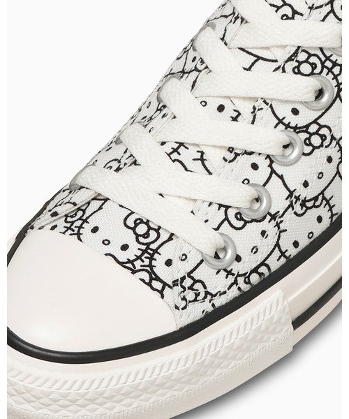 CONVERSE ALL STAR(コンバースオールスター)の「ALL STAR OX / HELLO KITTY / オールスター OX / ハローキティ(スニーカー・レディース・ホワイト・3/3.5/4/4.5/5/5.5/6.5/7/7.5)」の7枚目の写真