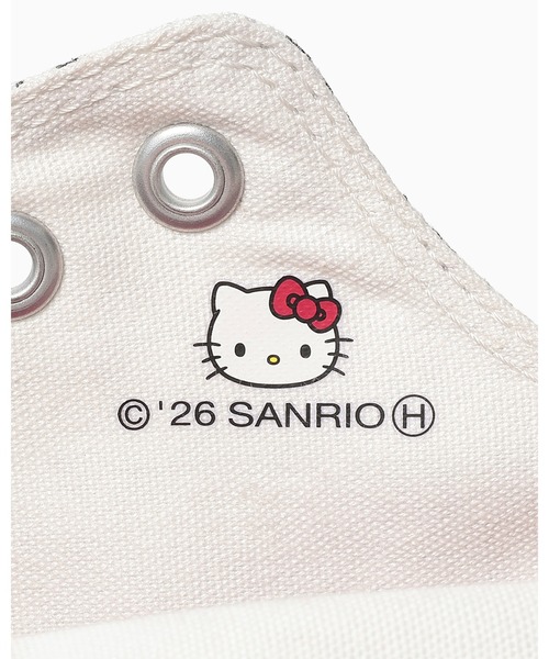 CONVERSE ALL STAR(コンバースオールスター)の「ALL STAR OX / HELLO KITTY / オールスター OX / ハローキティ(スニーカー・レディース・ホワイト・3/3.5/4/4.5/5/5.5/6.5/7/7.5)」の9枚目の写真