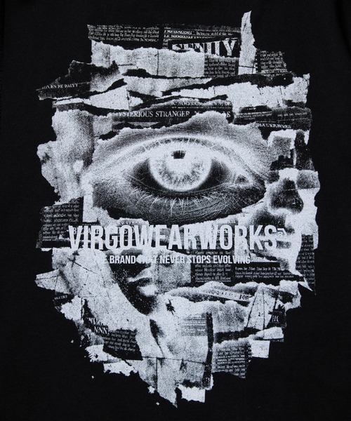 VIRGOwearworks(ヴァルゴウェアワークス)の「OBSERVER LST(Tシャツ/カットソー・メンズ・ブラック/ホワイト・5/2/4/3)」の9枚目の写真