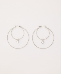 DOUBLE HOOP P/EARRING ダブルフープピアス