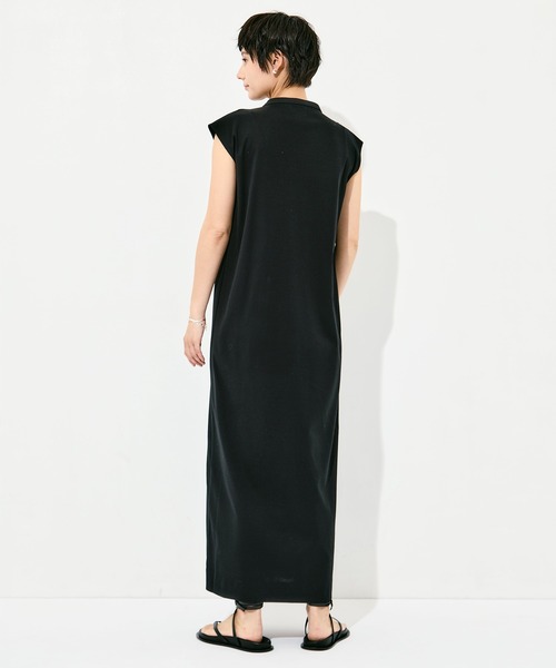 WRAPINKNOT（ラッピンノット）の「[WRAPINKNOT/ラッピンノット]Sanfokin Cotton Bosom sleeveless dress（ワンピース・レディース・ブラック/ブラウン・000/1）」の21枚目の写真