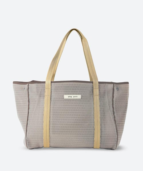 q bag paris(キューバッグパリ)の「【洗濯機洗い可】nest zip L ネストジップ エル トートバッグ(トートバッグ・レディース・ブラウン系その他2/チョコ/タン/モカ/ピンクベージュ/セージグリーン/クリーム/グレー系その他2/ライトベージュ/スモークピンク/ブラック系その他2/ブルー系その他2/レモンイエロー/ホワイト系その他2/ブラック/ライトブルー/ライトグレー/ホワイト/ブルー/オリーブ/ベージュ系その他6/ベージュ系その他5/ベージュ系その他4/ベージュ系その他3/ベージュ系その他2/ブラウン系その他5/ベージュ系その他7/ネイビー/レッド/ライトピンク/ブラウン系その他・FREE)」の20枚目の写真