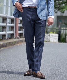 SHIPS:〈FUNCTION〉COOLMOTION(R) メッシュ サイドシャーリング スラックス