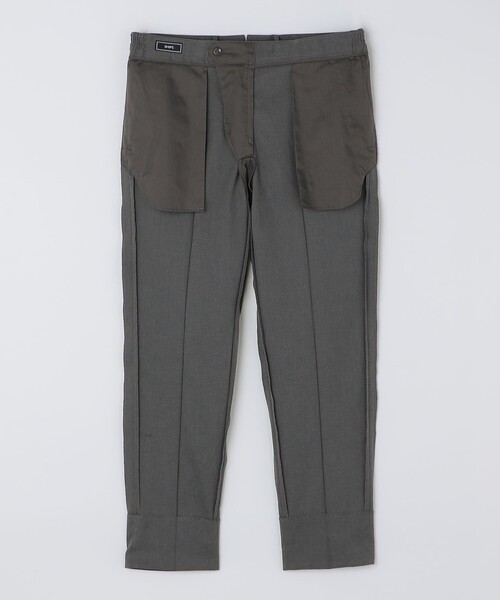 SHIPS(シップス)の「SHIPS:〈FUNCTION〉COOLMOTION(R) メッシュ サイドシャーリング スラックス(スラックス・メンズ・チャコールグレー/ネイビー/カーキ・46/44/50/48)」の12枚目の写真