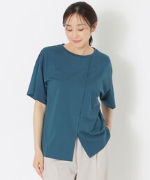 S.ESSENTIALS（エスエッセンシャルズ）の「フロントクロスTシャツ（Tシャツ/カットソー）」
