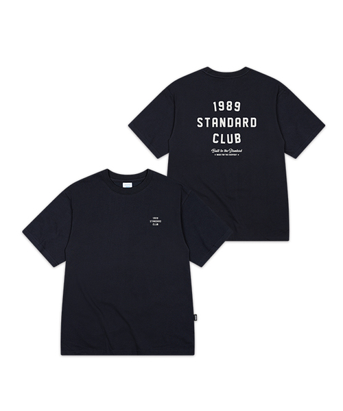 1989STANDARD(1989スタンダード)の「1989 CLUB クールコットンオーバーサイズ半袖 (SISSTD-0272)(Tシャツ/カットソー・メンズ・ブラック/ホワイト/ネイビー/ライトグレー・X-LARGE/LARGE/MEDIUM)」の4枚目の写真