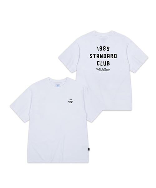 1989STANDARD(1989スタンダード)の「1989 CLUB クールコットンオーバーサイズ半袖 (SISSTD-0272)(Tシャツ/カットソー・メンズ・ブラック/ホワイト/ネイビー/ライトグレー・X-LARGE/LARGE/MEDIUM)」の2枚目の写真
