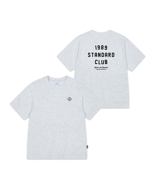 1989STANDARD(1989スタンダード)の「1989 CLUB クールコットンオーバーサイズ半袖 (SISSTD-0272)(Tシャツ/カットソー・メンズ・ブラック/ホワイト/ネイビー/ライトグレー・X-LARGE/LARGE/MEDIUM)」の3枚目の写真