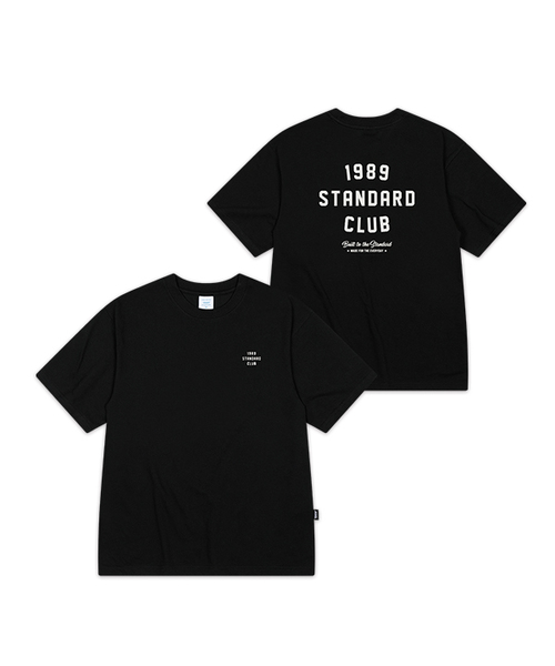 1989STANDARD(1989スタンダード)の「1989 CLUB クールコットンオーバーサイズ半袖 (SISSTD-0272)(Tシャツ/カットソー・メンズ・ブラック/ホワイト/ネイビー/ライトグレー・X-LARGE/LARGE/MEDIUM)」の1枚目の写真