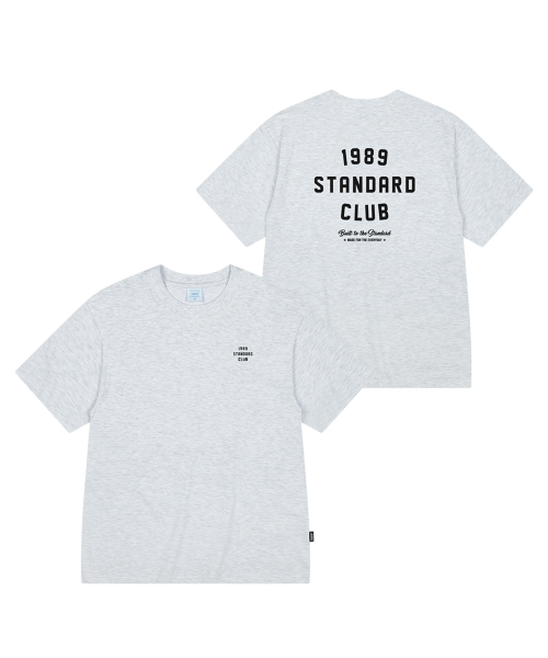 1989STANDARD(1989スタンダード)の「1989 CLUB クールコットンオーバーサイズ半袖 (SISSTD-0272)(Tシャツ/カットソー・メンズ・ブラック/ホワイト/ネイビー/ライトグレー・X-LARGE/LARGE/MEDIUM)」の7枚目の写真