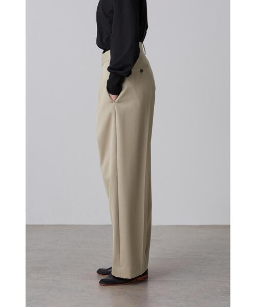 YLEVE(イレーヴ)の「YLEVE / WOOL SURGE TROUSERS(その他パンツ・レディース・カーキ/グレー・1/0)」の4枚目の写真