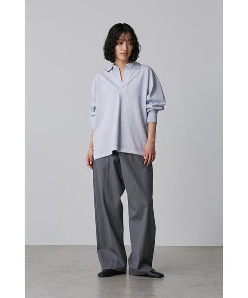 YLEVE(イレーヴ)の「YLEVE / WOOL SURGE TROUSERS(その他パンツ・レディース・カーキ/グレー・1/0)」の16枚目の写真