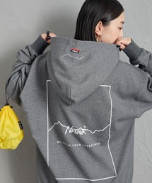 NANGA | 【WEB先行予約】[NANGA/ナンガ] 別注 スクエアロゴ バックプリントスウェットパーカー(パーカー)