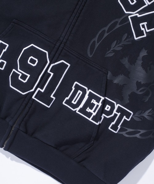 XLARGE（エクストララージ）の「MULTI ZIP HOODED SWEATSHIRT（パーカー・メンズ・マルチ/ネイビー/ブラック・S/M/L/XL）」の13枚目の写真