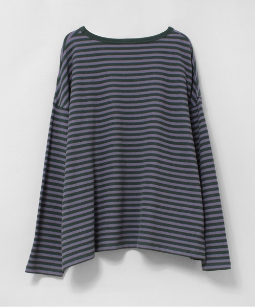 RNA-N(アールエヌエーエヌ)の「M2700 ブロックインレイボーダープルオーバー(Tシャツ/カットソー・レディース・レッド/グリーン/ネイビー・FREE)」の16枚目の写真