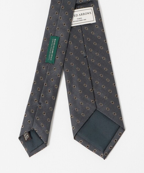 UNITED ARROWS（ユナイテッドアローズ）の「ジャガード コモン ネクタイ（ネクタイ・メンズ・ダークグレー・FREE）」の3枚目の写真