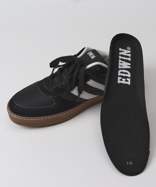 EDWIN(エドウィン)の「EDWIN スニーカー(スニーカー・メンズ・ブラック/ホワイト・26cm/26.5cm/25cm/27cm/28cm/25.5cm)」の7枚目の写真
