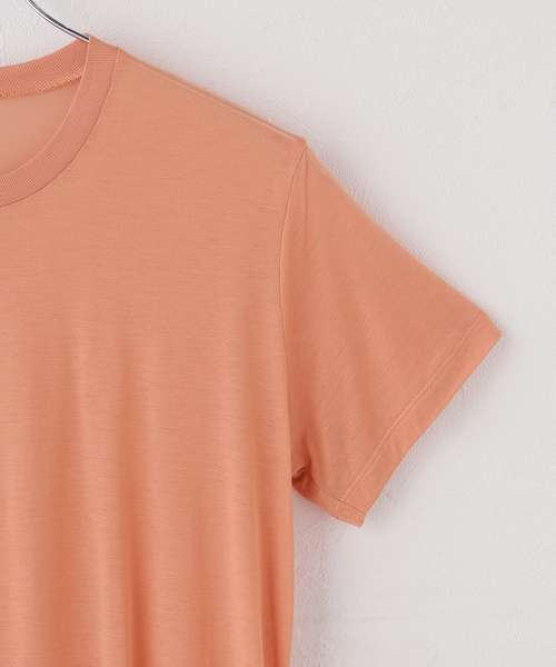 BASERANGE（ベースレンジ）の「【BASERANGE/ベースレンジ】TEE SHIRT（Tシャツ/カットソー・レディース・レンガ・SMALL）」の3枚目の写真