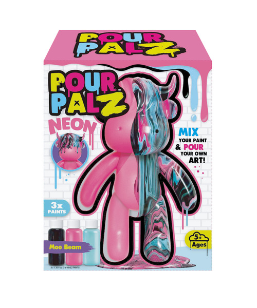SiNCERE(シンシア)の「POUR PALZ ペイント アニマル Neon フィギュア クマ ウシ アヒル(ランダム3種)(フィギュア・レディース・マルチ・ONE SIZE)」の12枚目の写真