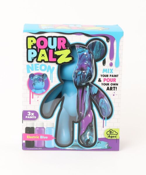SiNCERE(シンシア)の「POUR PALZ ペイント アニマル Neon フィギュア クマ ウシ アヒル(ランダム3種)(フィギュア・レディース・マルチ・ONE SIZE)」の10枚目の写真