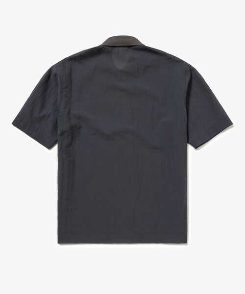 LACOSTE（ラコステ）の「シアーメッシュ ハーフジップポロシャツ（ポロシャツ・メンズ・ブラウン/ブラック/チャコール・3/4/2/5）」の16枚目の写真