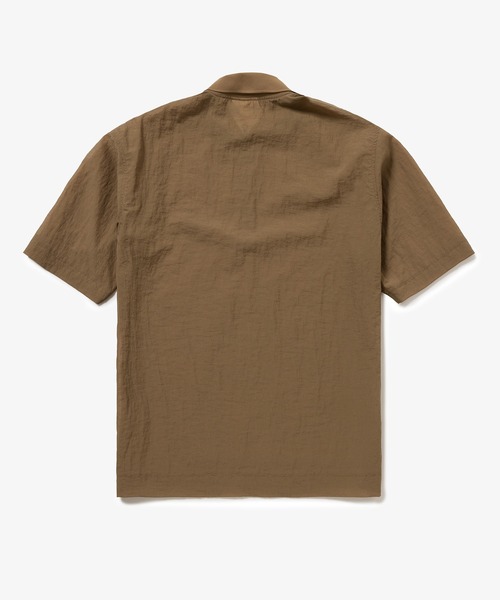 LACOSTE（ラコステ）の「シアーメッシュ ハーフジップポロシャツ（ポロシャツ・メンズ・ブラウン/ブラック/チャコール・3/4/2/5）」の15枚目の写真