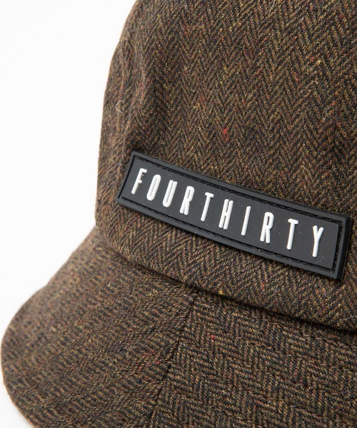 430(フォーサーティ)の「mko13783-TWEED METRO HAT メトロハット(26-163)(ハット・メンズ・ベージュ/ブラウン・FREE)」の10枚目の写真