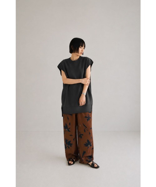 marjour(マージュール)の「LONG SUMMER KNIT PULLOVER(ニット/セーター・レディース・アイボリー/チャコールグレー・M)」の12枚目の写真