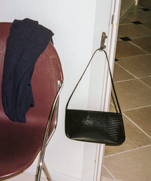 Slim Shoulder Bag_Lizard