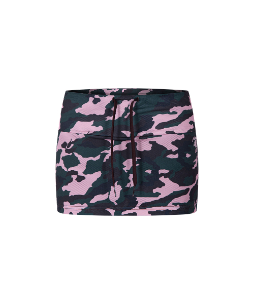 PLEASENOFOLLOW(プリーズノーフォロー)の「Mei Mini Skirt (Pink Camo)(スカート・レディース・その他・FREE)」の2枚目の写真