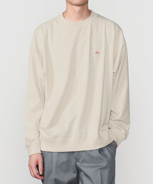 DANTON | クルーネック 長袖スウェットTシャツ MEN