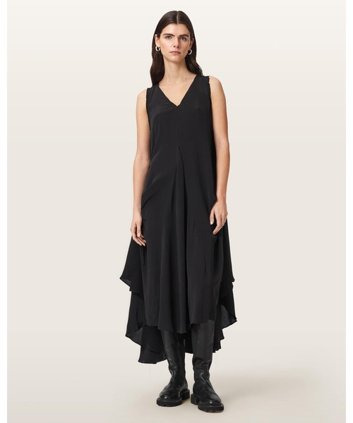 SYBIL SLEEVELESS MIDI DRESS | SYBIL ノースリーブ ミディ ドレス