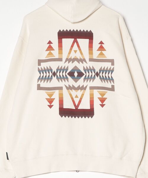 PENDLETON(ペンドルトン)の「吊り裏毛 バックグラフィック Wジップパーカー(パーカー・メンズ・サックスブルー系/ブラウン/ライトグレー系/Cobalt/ブラック・SMALL/MEDIUM/LARGE)」の10枚目の写真