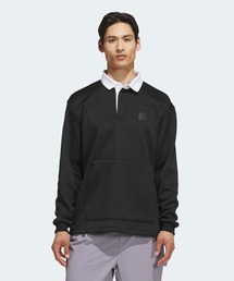 長袖ニット スウェット ポロシャツ【adidas Golf/アディダスゴルフ】