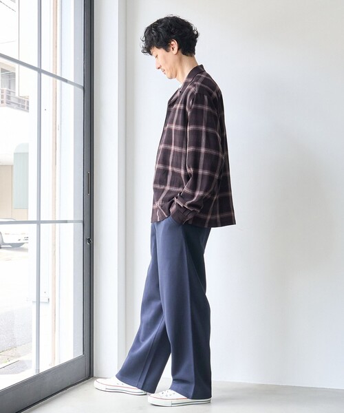 coen(コーエン)の「【抗菌防臭、防汚(食品汚れ)、UVカット】クリーンプラススウェットワイドパンツ(スウェットパンツ・メンズ・ブラック/ネイビー/グレー・XL/L/M/S)」の10枚目の写真