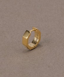 【SV】オクタゴンミニマルフープピアス 片耳/ニッケルフリー