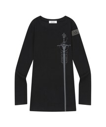 レイヴンブレードレザーパッチワンピース