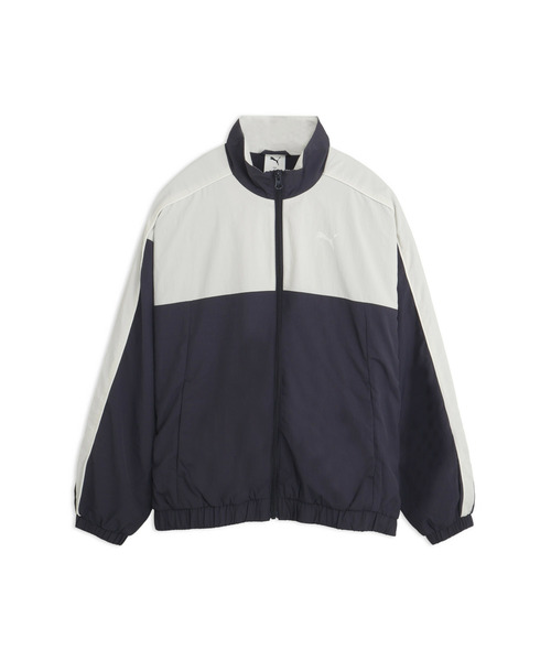 PUMA(プーマ)の「PUMA プーマ ウィメンズ トレーニング TAD ウーブン ブラッシュド ライニン(ブルゾン・レディース・ブラック/ネイビー・X-LARGE/SMALL/MEDIUM/LARGE)」の14枚目の写真