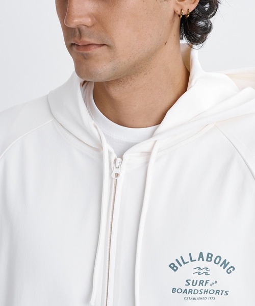 BILLABONG(ビラボン)の「BILLABONG メンズ WARM SOFTTY PARKA 【2026年秋冬モデル】/ビラボン伸縮速乾水陸両用ジップアップパーカー(パーカー・メンズ・ブラック系その他/クリーム・X-LARGE/LARGE/MEDIUM)」の6枚目の写真