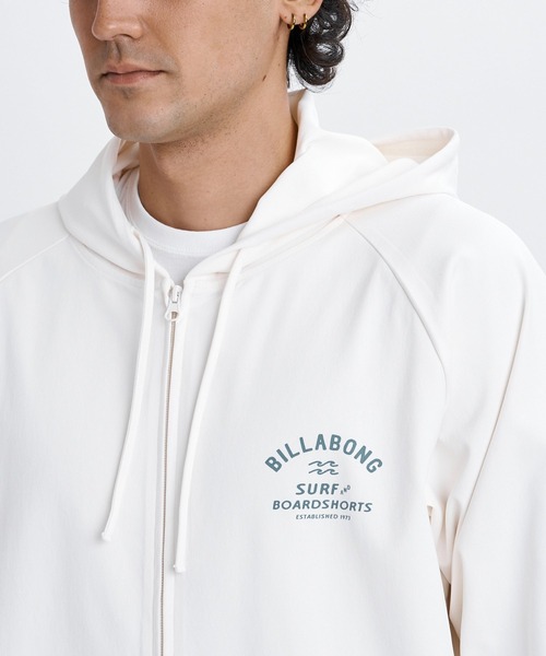 BILLABONG(ビラボン)の「BILLABONG メンズ WARM SOFTTY PARKA 【2026年秋冬モデル】/ビラボン伸縮速乾水陸両用ジップアップパーカー(パーカー・メンズ・ブラック系その他/クリーム・X-LARGE/LARGE/MEDIUM)」の7枚目の写真