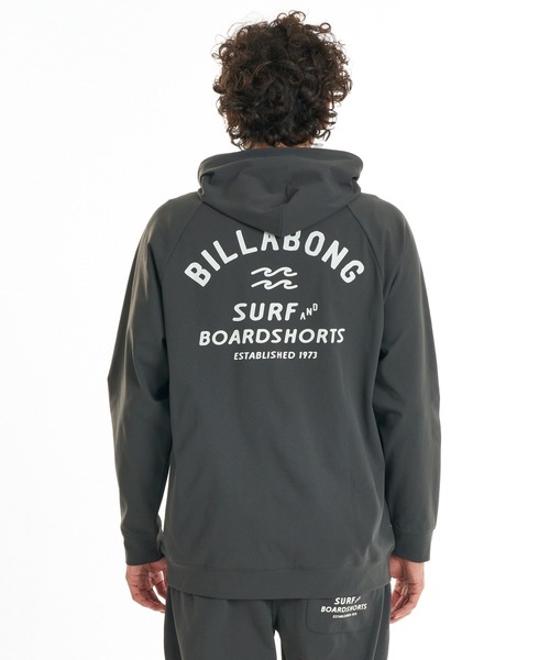 BILLABONG(ビラボン)の「BILLABONG メンズ WARM SOFTTY PARKA 【2026年秋冬モデル】/ビラボン伸縮速乾水陸両用ジップアップパーカー(パーカー・メンズ・ブラック系その他/クリーム・X-LARGE/LARGE/MEDIUM)」の12枚目の写真