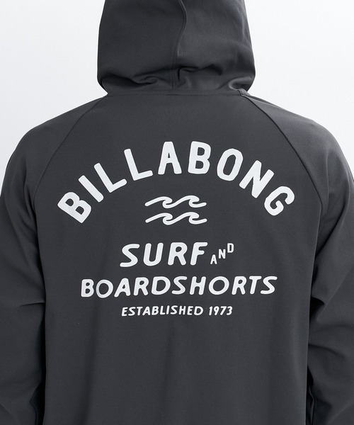 BILLABONG(ビラボン)の「BILLABONG メンズ WARM SOFTTY PARKA 【2026年秋冬モデル】/ビラボン伸縮速乾水陸両用ジップアップパーカー(パーカー・メンズ・ブラック系その他/クリーム・X-LARGE/LARGE/MEDIUM)」の14枚目の写真